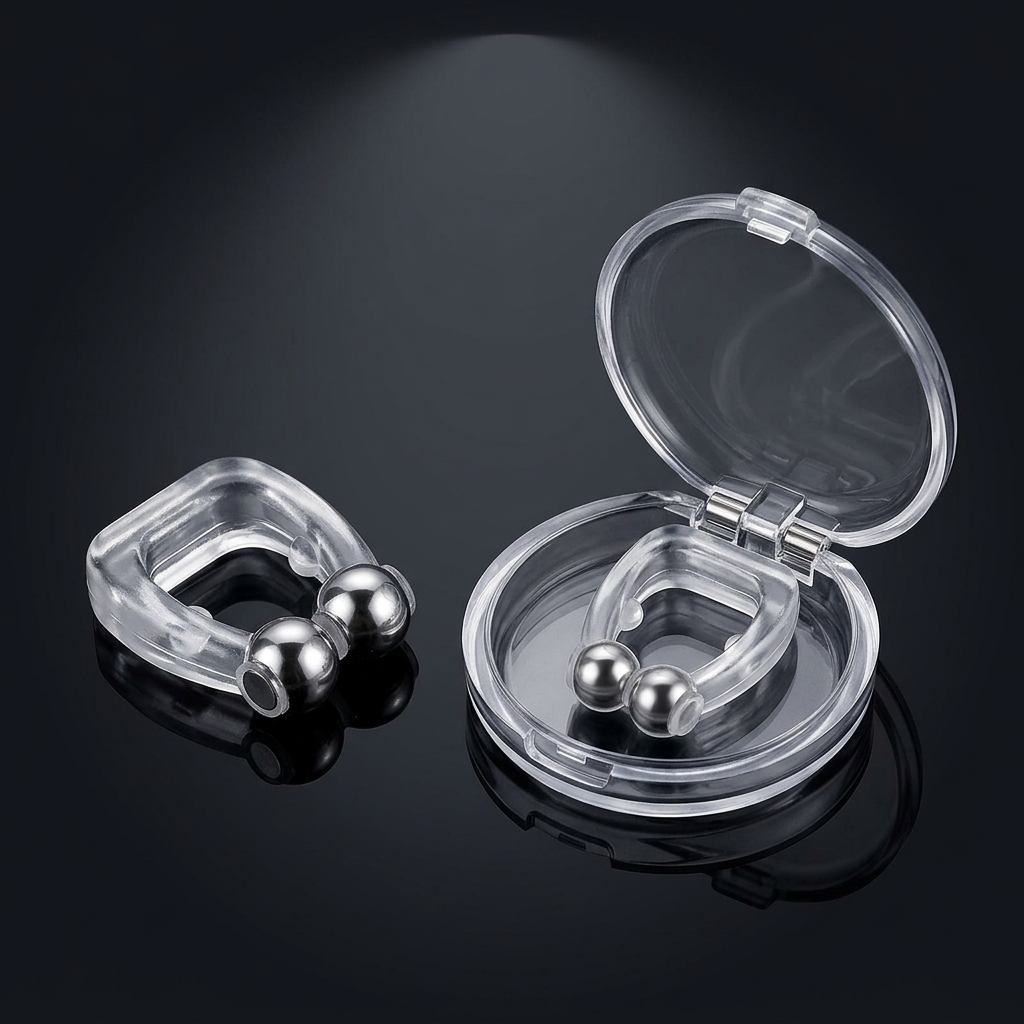 magnetic anti snore nose clip
