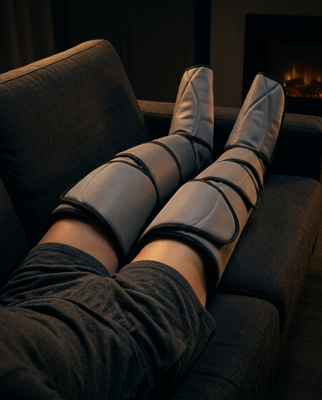 Air Compression Leg & Foot Massager (Heat)