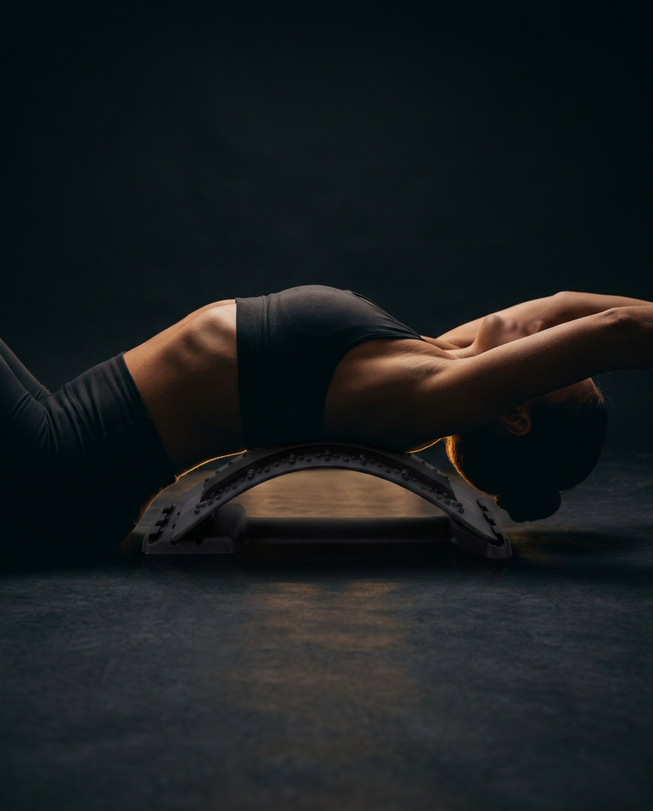 back stretcher board in use