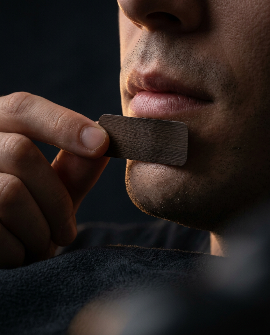 sleep mouth tape in use