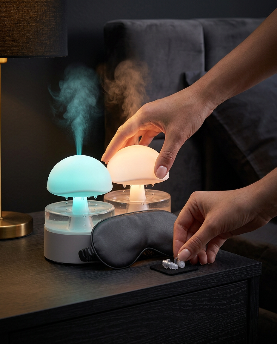 sleep reset kit in use