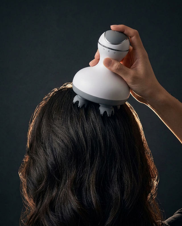 Smart Waterproof Scalp Massager