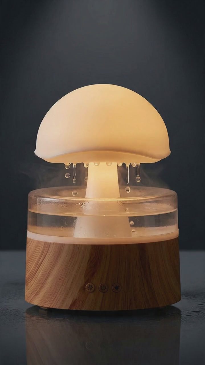rain cloud aroma diffuser demo