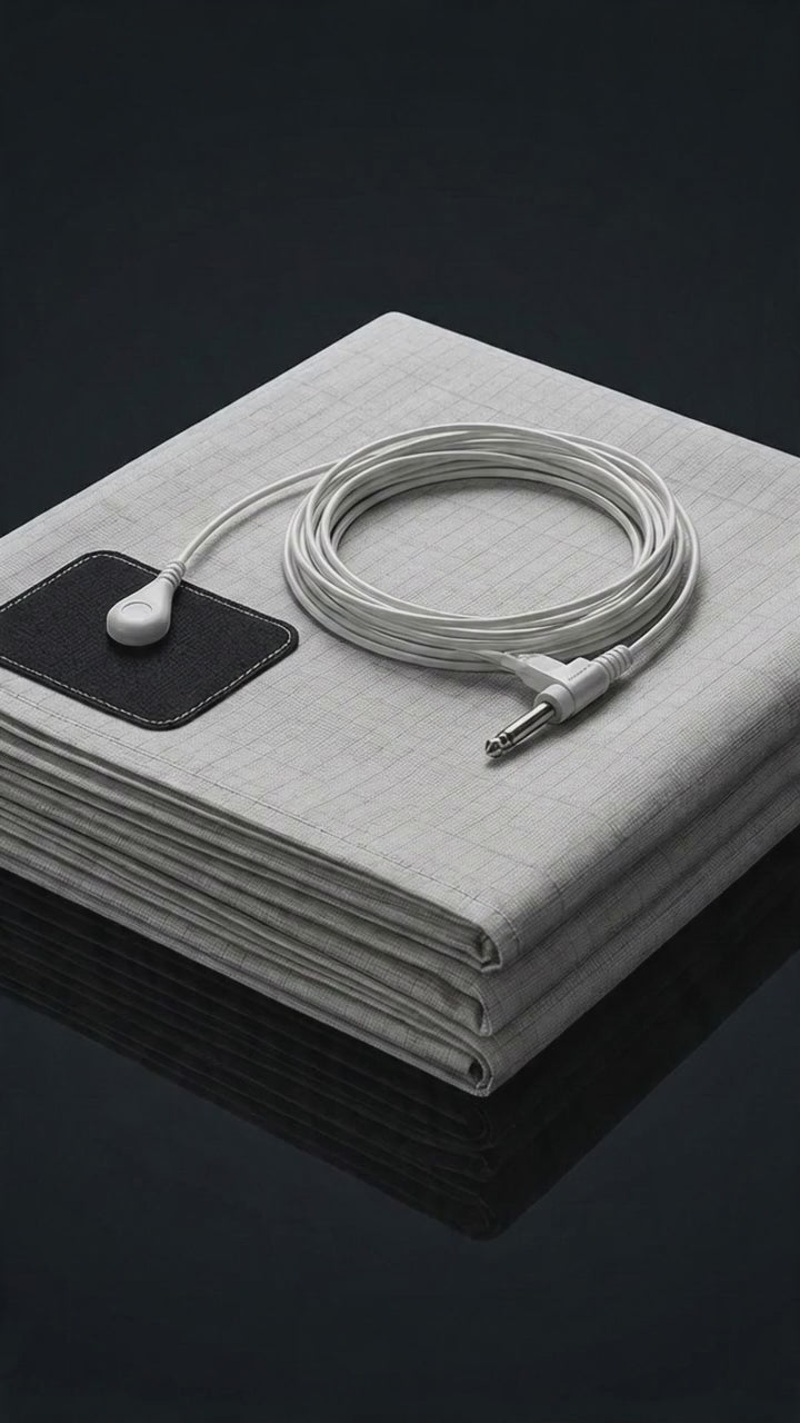 grounding earthing sheet demo