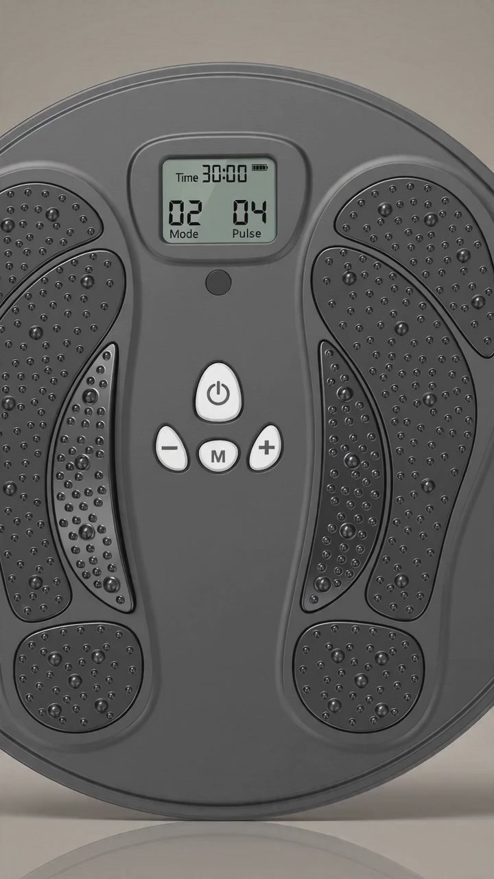 ems foot circulation massager demo