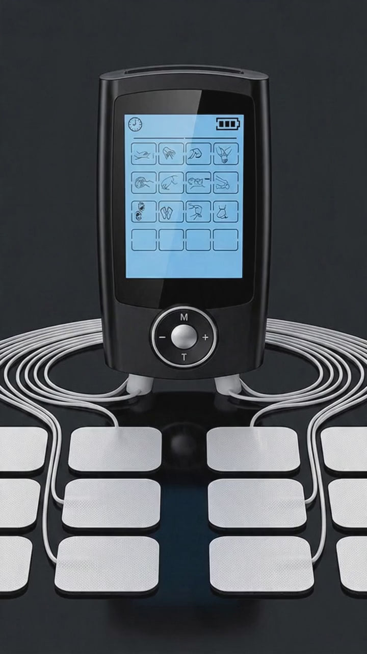 tens ems muscle stimulator demo