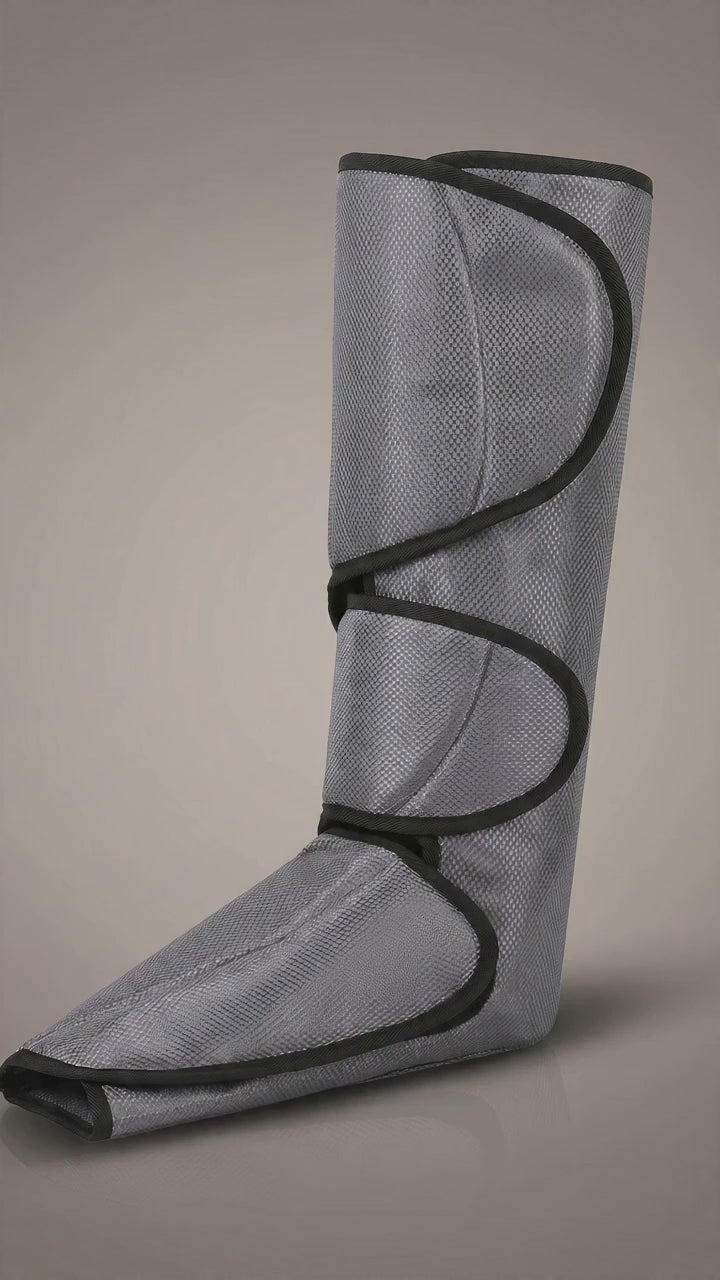 air compression leg massager demo