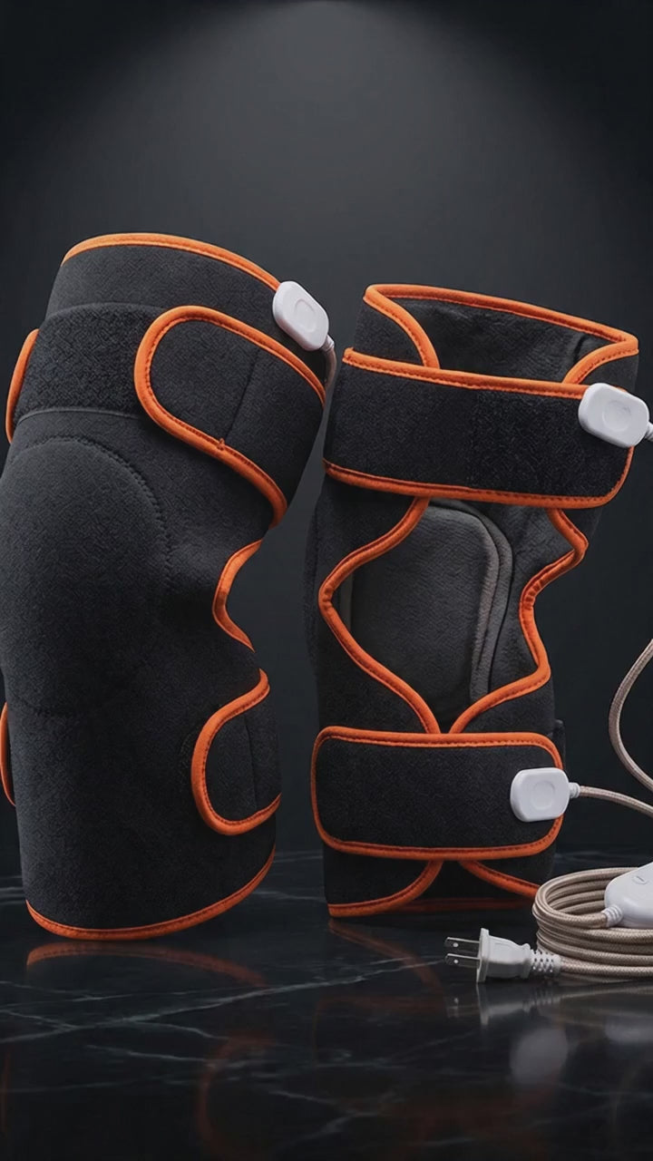 heated knee massager demo